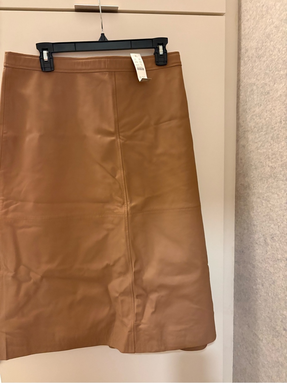 J. Crew Leather Skirt. Size 16. New with tags.